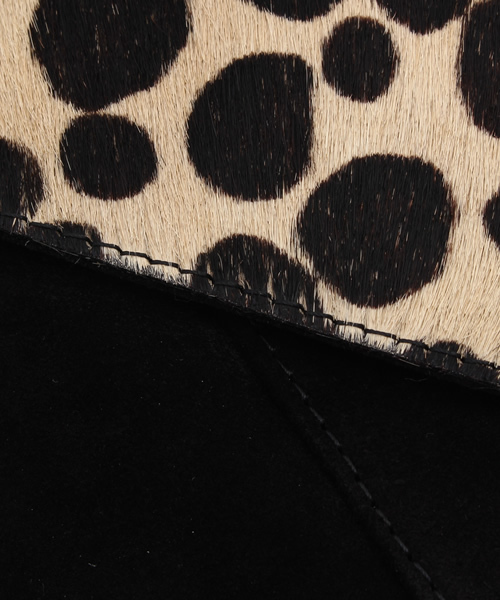 Viflan（ヴィフラン）の「【VIFLAN】ハラコクラッチ（クラッチバッグ・レディース・サックスブルー/ブラック・FREE）」の7枚目の写真