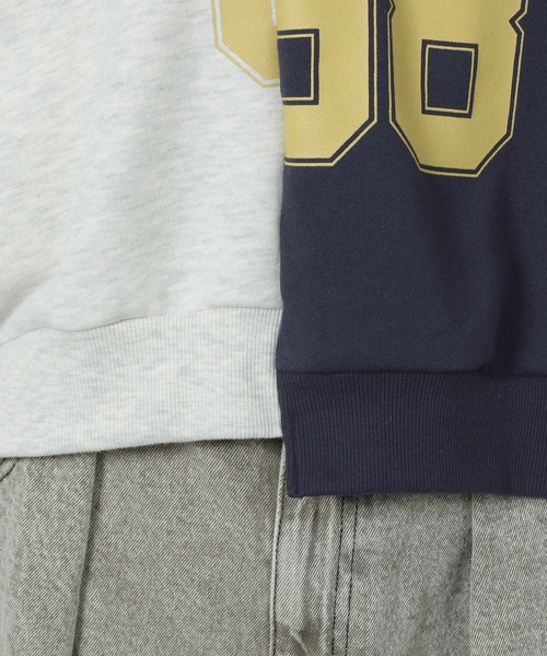 LAKOLE（ラコレ）の「リメイク風ロゴ裏毛プルオーバー / 289671（Tシャツ/カットソー・レディース・アイボリー/グレー/ネイビー・FREE）」の6枚目の写真