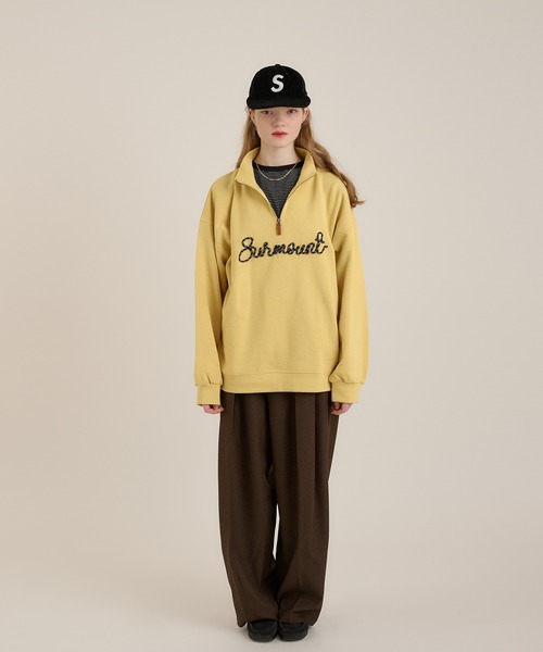 MUHET（ミュエータ）の「２タックスラックスパンツ（スラックス・メンズ・チャコールグレー/ブラウン・SMALL/MEDIUM/LARGE）」の14枚目の写真