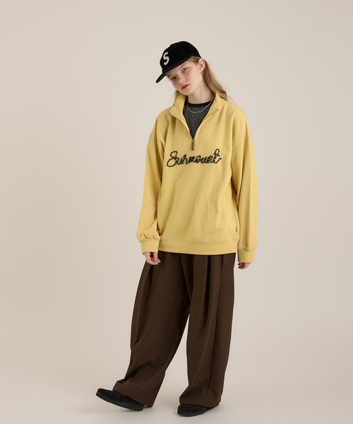 MUHET（ミュエータ）の「２タックスラックスパンツ（スラックス・メンズ・チャコールグレー/ブラウン・SMALL/MEDIUM/LARGE）」の15枚目の写真