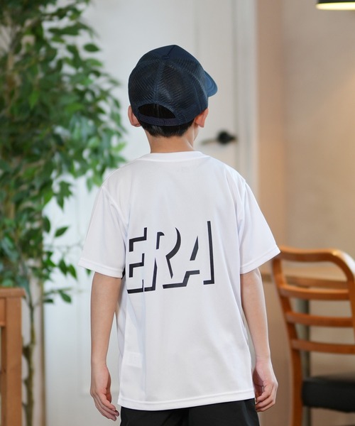 NEW ERA（ニューエラ）の「NEW ERA/ニューエラ キッズ 半袖 Tシャツ Youth テックT Shadow Wordmark 吸汗速乾 UVケア 14414379/14414380（Tシャツ/カットソー・キッズ・ブラック/ホワイト・160cm/150cm/140cm/130cm）」の20枚目の写真