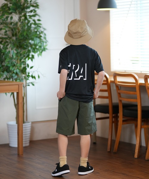 NEW ERA（ニューエラ）の「NEW ERA/ニューエラ キッズ 半袖 Tシャツ Youth テックT Shadow Wordmark 吸汗速乾 UVケア 14414379/14414380（Tシャツ/カットソー・キッズ・ブラック/ホワイト・160cm/150cm/140cm/130cm）」の13枚目の写真