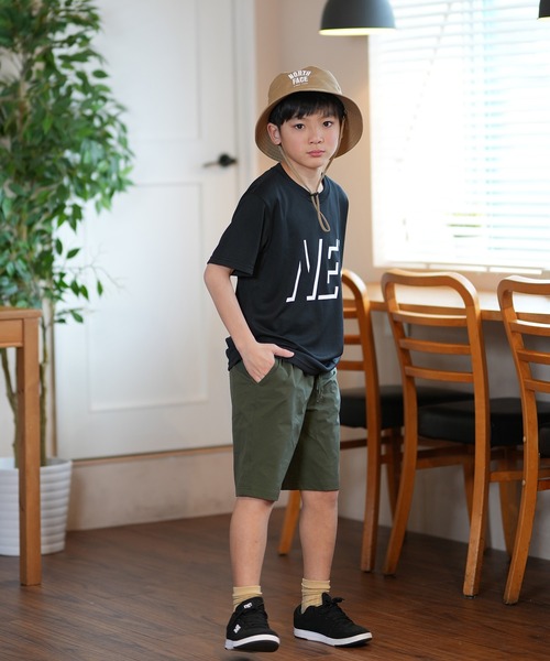 NEW ERA（ニューエラ）の「NEW ERA/ニューエラ キッズ 半袖 Tシャツ Youth テックT Shadow Wordmark 吸汗速乾 UVケア 14414379/14414380（Tシャツ/カットソー・キッズ・ブラック/ホワイト・160cm/150cm/140cm/130cm）」の14枚目の写真