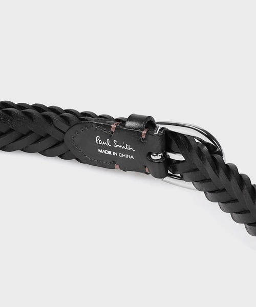 極美品✨Paul Smith メッシュベルト 編み込み レザー メッシュベルト【150711 FR】（ベルト）｜Paul Smith