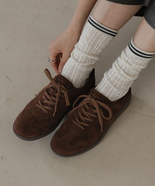 LOWRYS FARM(ローリーズファーム)の「カラースニーカー 290260(スニーカー・レディース・ホワイト/ブラック/ブルー/レオパード/ホワイト系その他/ピンク/ブラウン・MEDIUM/LARGE)」の1枚目の写真