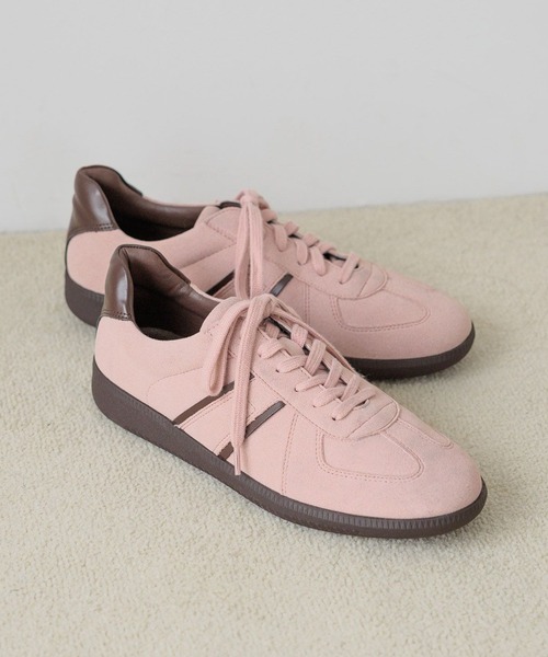 LOWRYS FARM(ローリーズファーム)の「カラースニーカー 290260(スニーカー・レディース・ホワイト/ブラック/ブルー/レオパード/ホワイト系その他/ピンク/ブラウン・MEDIUM/LARGE)」の6枚目の写真