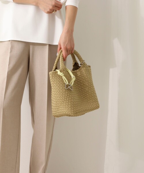 NOLLEY’S（ノーリーズ）の「メッシュトートバッグS（ショルダーバッグ・レディース・ベージュ/ミント/ブラック/ボルドー/グレイッシュブルー/チャコールグレー・FREE）」の13枚目の写真