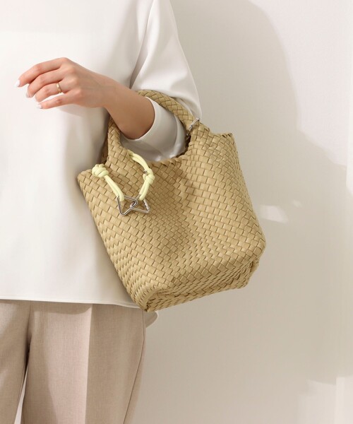 NOLLEY’S（ノーリーズ）の「メッシュトートバッグS（ショルダーバッグ・レディース・ベージュ/ミント/ブラック/ボルドー/グレイッシュブルー/チャコールグレー・FREE）」の14枚目の写真