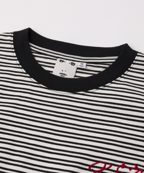 セール】STRIPED S/S TEE（Tシャツ/カットソー）｜X-girl