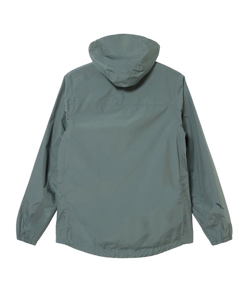 AIGLE(エーグル)の「全天候型 防水 透湿 ポケッタブル 2.5レイヤーフーデッドジャケット(マウンテンパーカー・メンズ・ブルー/ダークグリーン・M/L/S)」の8枚目の写真