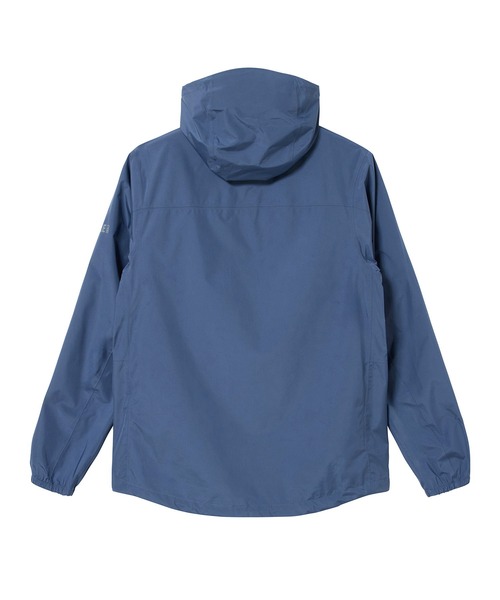 AIGLE(エーグル)の「全天候型 防水 透湿 ポケッタブル 2.5レイヤーフーデッドジャケット(マウンテンパーカー・メンズ・ブルー/ダークグリーン・M/L/S)」の22枚目の写真