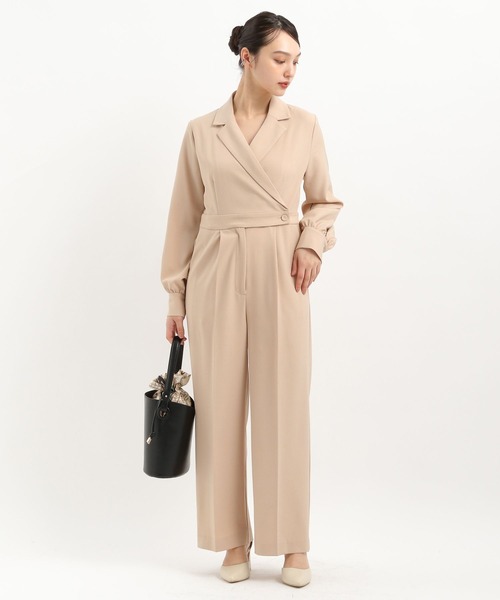 Andemiu(アンデミュウ)の「テーラードオールインワン325752(つなぎ/オールインワン・レディース・チャコールグレー/ベージュ・SMALL/MEDIUM)」の21枚目の写真