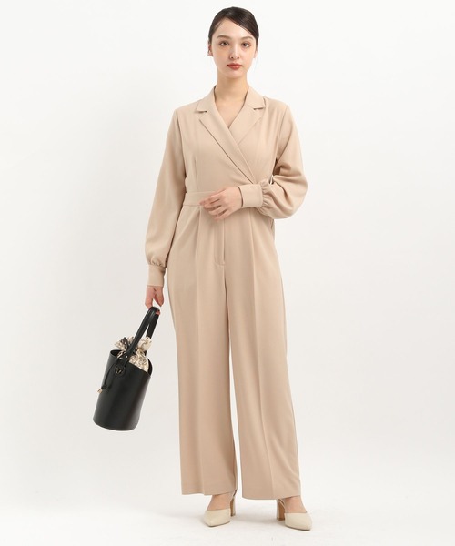 Andemiu(アンデミュウ)の「テーラードオールインワン325752(つなぎ/オールインワン・レディース・チャコールグレー/ベージュ・SMALL/MEDIUM)」の20枚目の写真