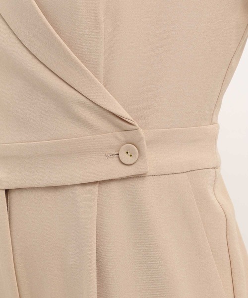 Andemiu(アンデミュウ)の「テーラードオールインワン325752(つなぎ/オールインワン・レディース・チャコールグレー/ベージュ・SMALL/MEDIUM)」の14枚目の写真