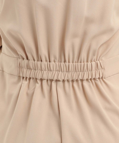 Andemiu(アンデミュウ)の「テーラードオールインワン325752(つなぎ/オールインワン・レディース・チャコールグレー/ベージュ・SMALL/MEDIUM)」の10枚目の写真