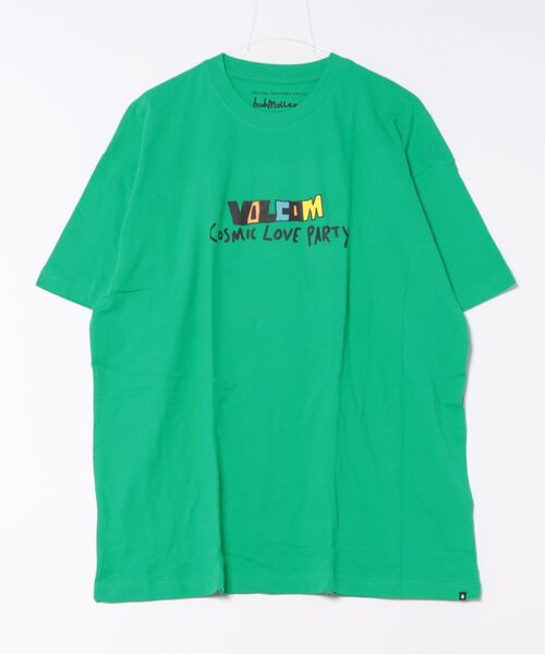 VOLCOM（ボルコム）の「VOLCOM/ボルコム 半袖Tシャツ バックプリント A4312554（Tシャツ/カットソー・メンズ・グリーン・M/L/XL）」の4枚目の写真