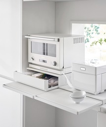tower（タワー）の「tower(タワー)2way キッチン家電下引き出し&スライドテーブル(2007/2008)（キッチン収納）」