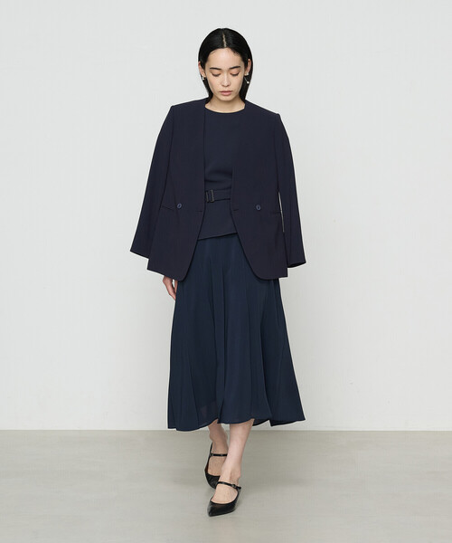 COMME CA(コムサ)の「フィネスボイル スカート(スカート・レディース・グリーン系その他/ダークネイビー・9号/11号)」の8枚目の写真