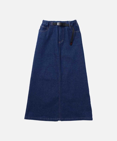 STRETCH DENIM A-LINE SKIRT｜ストレッチデニムAラインスカート