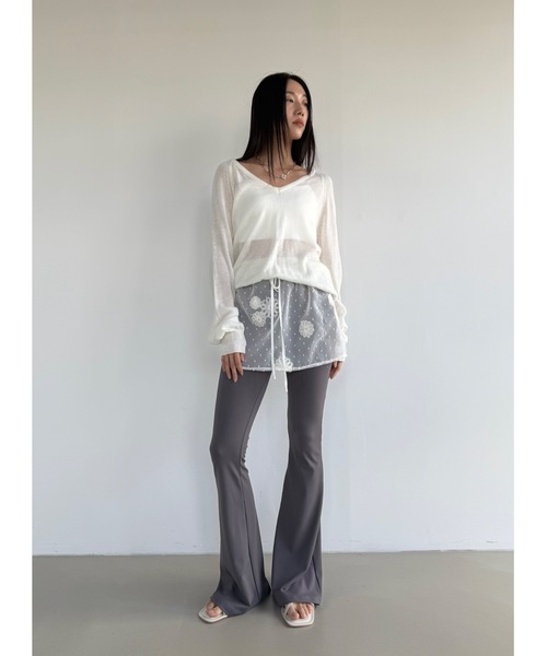 【関税込み】DI PETSA レギンス セール】【DIDOT.】ブーツカットレギンス（レギンス/スパッツ