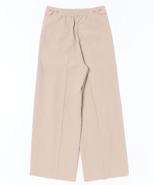 STRAWBERRY-FIELDS（ストロベリーフィールズ）の「サイドアジャストタックストレートパンツ（その他パンツ・レディース・オフホワイト/バイオレット/ベージュ/ブラック/オリーブ・2/1）」の14枚目の写真