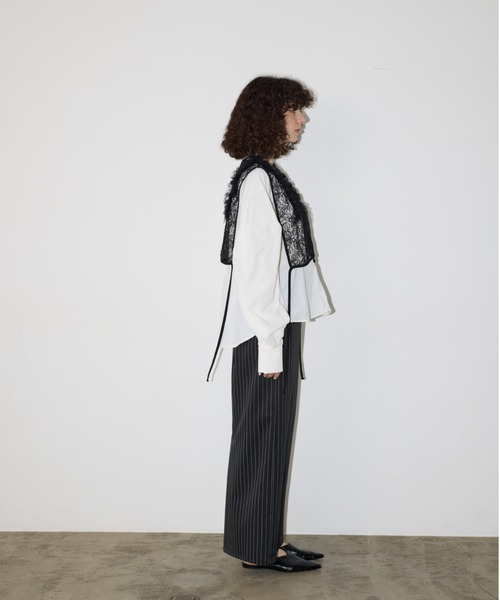 aere アエレ 2way tulle vest 38 チュールベスト