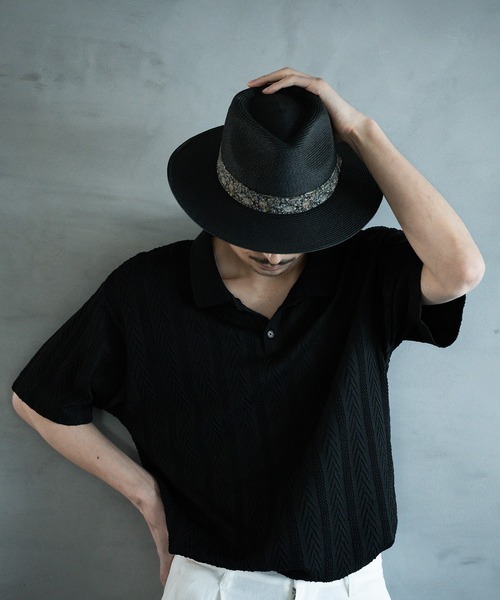 RATTLE TRAP（ラトルトラップ）の「ペイズリーブレードハット（ハット・メンズ・ベージュ/ブラック・FREE）」の2枚目の写真