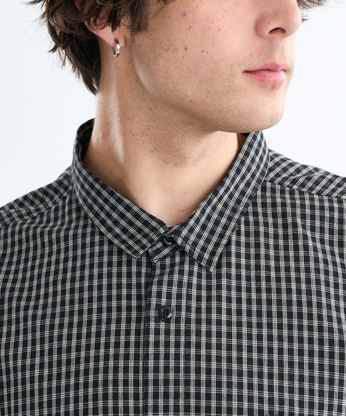 RVCA(ルーカ)の「RVCA メンズ 【KENTO】 LINE OF SIGHT SH 半袖シャツ 【2025年春夏モデル】/ルーカチェック柄半袖シャツ(シャツ/ブラウス・メンズ・ブラック/レッド/ベージュ系その他・MEDIUM/SMALL/X-LARGE/LARGE)」の6枚目の写真