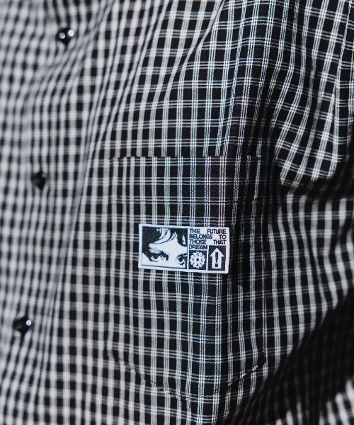 RVCA(ルーカ)の「RVCA メンズ 【KENTO】 LINE OF SIGHT SH 半袖シャツ 【2025年春夏モデル】/ルーカチェック柄半袖シャツ(シャツ/ブラウス・メンズ・ブラック/レッド/ベージュ系その他・MEDIUM/SMALL/X-LARGE/LARGE)」の12枚目の写真
