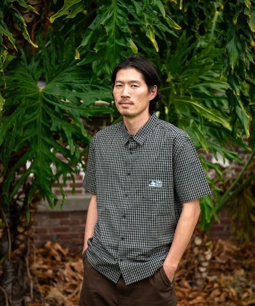RVCA(ルーカ)の「RVCA メンズ 【KENTO】 LINE OF SIGHT SH 半袖シャツ 【2025年春夏モデル】/ルーカチェック柄半袖シャツ(シャツ/ブラウス・メンズ・ブラック/レッド/ベージュ系その他・MEDIUM/SMALL/X-LARGE/LARGE)」の16枚目の写真