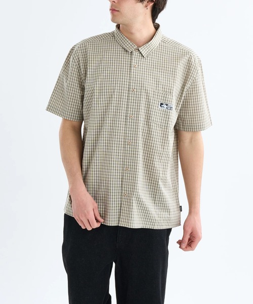 RVCA(ルーカ)の「RVCA メンズ 【KENTO】 LINE OF SIGHT SH 半袖シャツ 【2025年春夏モデル】/ルーカチェック柄半袖シャツ(シャツ/ブラウス・メンズ・ブラック/レッド/ベージュ系その他・MEDIUM/SMALL/X-LARGE/LARGE)」の20枚目の写真