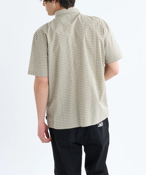 RVCA(ルーカ)の「RVCA メンズ 【KENTO】 LINE OF SIGHT SH 半袖シャツ 【2025年春夏モデル】/ルーカチェック柄半袖シャツ(シャツ/ブラウス・メンズ・ブラック/レッド/ベージュ系その他・MEDIUM/SMALL/X-LARGE/LARGE)」の21枚目の写真
