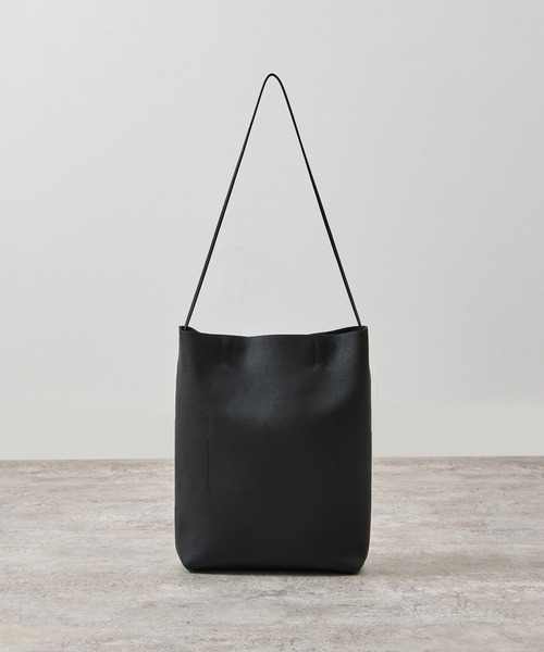 SLOW（スロウ）の「SLOW スロウ /shrink-utility tote bag-M シュリンクレザー2WAYトートバッグ ショルダーバッグ / 858S57R（トートバッグ・メンズ・ブラック/チョコ/グレー・FREE）」の18枚目の写真