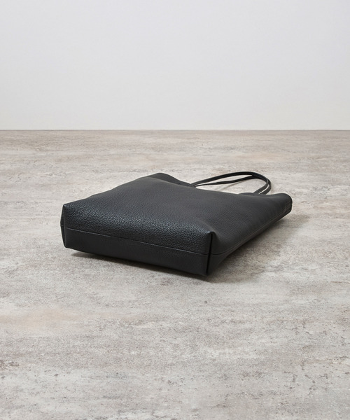 SLOW（スロウ）の「SLOW スロウ /shrink-utility tote bag-M シュリンクレザー2WAYトートバッグ ショルダーバッグ / 858S57R（トートバッグ・メンズ・ブラック/チョコ/グレー・FREE）」の15枚目の写真