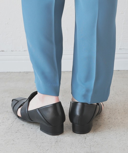 GLACIER lusso（グラシアルッソ）の「グルカバブーシュ（パンプス・レディース・ブラック/ブラウン・S/M/L）」の6枚目の写真