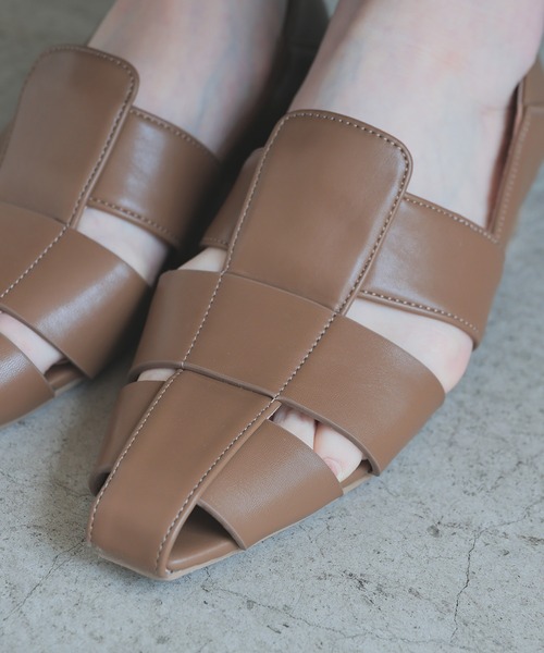 GLACIER lusso（グラシアルッソ）の「グルカバブーシュ（パンプス・レディース・ブラック/ブラウン・S/M/L）」の16枚目の写真