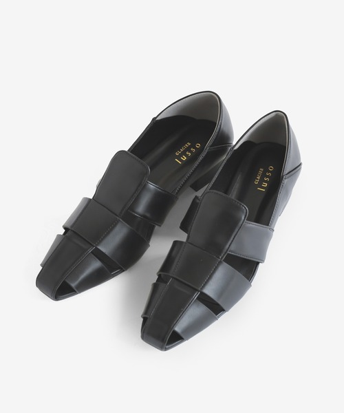 GLACIER lusso（グラシアルッソ）の「グルカバブーシュ（パンプス・レディース・ブラック/ブラウン・S/M/L）」の18枚目の写真