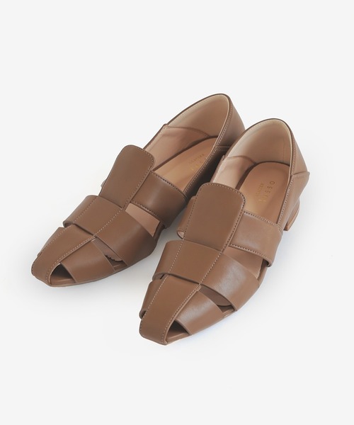 GLACIER lusso（グラシアルッソ）の「グルカバブーシュ（パンプス・レディース・ブラック/ブラウン・S/M/L）」の21枚目の写真