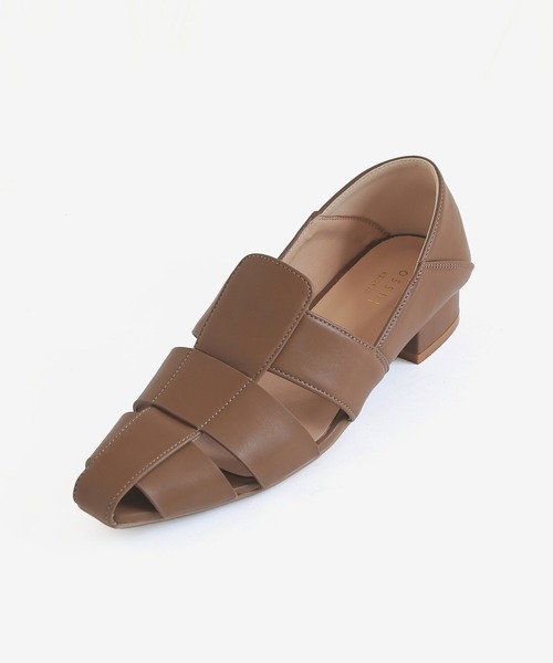 GLACIER lusso（グラシアルッソ）の「グルカバブーシュ（パンプス・レディース・ブラック/ブラウン・S/M/L）」の22枚目の写真