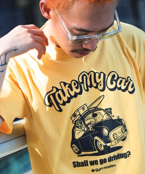 5.6oz Take My Car Tee | ジムマスター（gym master）公式通販