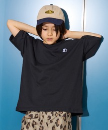 STARTER（スターター）の「STARTER オーバーサイズワンポイント刺繍TEE（Tシャツ/カットソー・キッズ）」