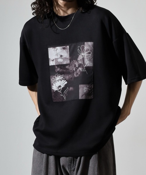 FUNALIVE(ファンアライブ)の「接触冷感 UVカット ストレッチ ワイドシルエット ソフトタッチ 半袖TEE(Tシャツ/カットソー・メンズ・ブラック系/ホワイト系/ホワイト系3/ブラック系3/グレー系3/ブルー系/ブルー系3/ブラック系1/ブルー系1/ブルー系2/ブルー系4/ブラック系2/ブラック系4/グレー系1/グレー系2/グレー系4/ホワイト系1/ホワイト系2/ホワイト系4・LL/M/L)」の8枚目の写真