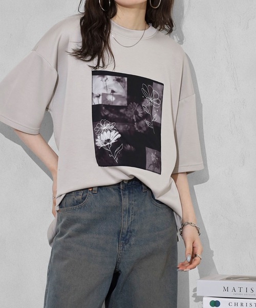 FUNALIVE(ファンアライブ)の「接触冷感 UVカット ストレッチ ワイドシルエット ソフトタッチ 半袖TEE(Tシャツ/カットソー・メンズ・ブラック系/ホワイト系/ホワイト系3/ブラック系3/グレー系3/ブルー系/ブルー系3/ブラック系1/ブルー系1/ブルー系2/ブルー系4/ブラック系2/ブラック系4/グレー系1/グレー系2/グレー系4/ホワイト系1/ホワイト系2/ホワイト系4・LL/M/L)」の12枚目の写真