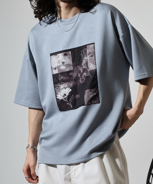 FUNALIVE(ファンアライブ)の「接触冷感 UVカット ストレッチ ワイドシルエット ソフトタッチ 半袖TEE(Tシャツ/カットソー・メンズ・ブラック系/ホワイト系/ホワイト系3/ブラック系3/グレー系3/ブルー系/ブルー系3/ブラック系1/ブルー系1/ブルー系2/ブルー系4/ブラック系2/ブラック系4/グレー系1/グレー系2/グレー系4/ホワイト系1/ホワイト系2/ホワイト系4・LL/M/L)」の17枚目の写真