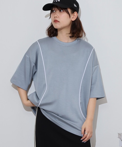 FUNALIVE(ファンアライブ)の「接触冷感 UVカット ストレッチ ワイドシルエット ソフトタッチ 半袖TEE(Tシャツ/カットソー・メンズ・ブラック系/ホワイト系/ホワイト系3/ブラック系3/グレー系3/ブルー系/ブルー系3/ブラック系1/ブルー系1/ブルー系2/ブルー系4/ブラック系2/ブラック系4/グレー系1/グレー系2/グレー系4/ホワイト系1/ホワイト系2/ホワイト系4・LL/M/L)」の18枚目の写真
