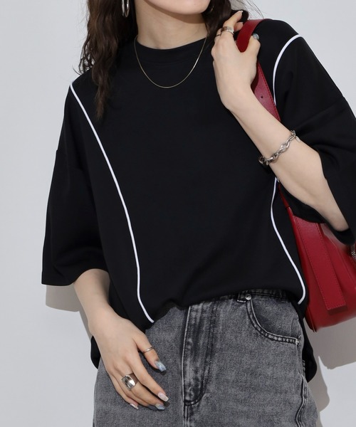 FUNALIVE(ファンアライブ)の「接触冷感 UVカット ストレッチ ワイドシルエット ソフトタッチ 半袖TEE(Tシャツ/カットソー・メンズ・ブラック系/ホワイト系/ホワイト系3/ブラック系3/グレー系3/ブルー系/ブルー系3/ブラック系1/ブルー系1/ブルー系2/ブルー系4/ブラック系2/ブラック系4/グレー系1/グレー系2/グレー系4/ホワイト系1/ホワイト系2/ホワイト系4・LL/M/L)」の20枚目の写真