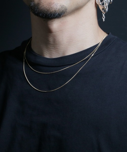 JAM HOME MADE（ジャムホームメイド）の「R18K チェーン ネックレス 喜平 M 50cm/K18YG/18金イエローゴールド メンズ レディース（ネックレス・メンズ・イエローゴールド・ONE SIZE）」の3枚目の写真
