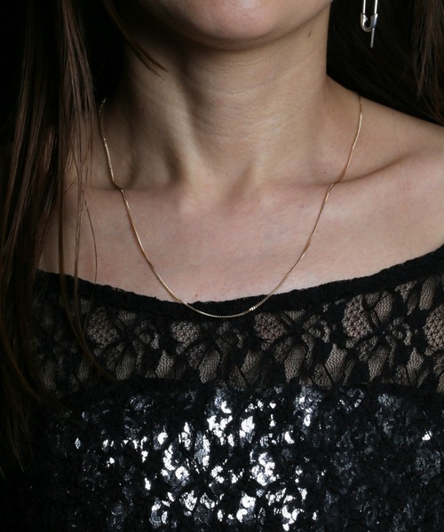 JAM HOME MADE（ジャムホームメイド）の「R18K チェーン ネックレス 喜平 M 50cm/K18YG/18金イエローゴールド メンズ レディース（ネックレス・メンズ・イエローゴールド・ONE SIZE）」の4枚目の写真