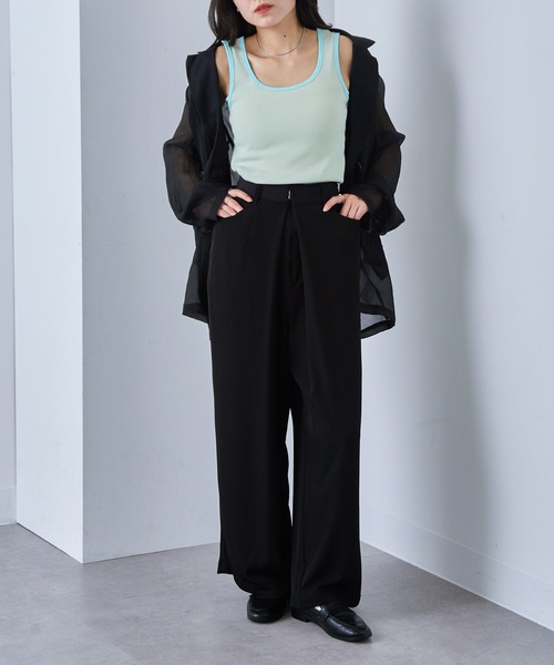 セール】【Healthknit】丸胴リブタンクトップ HR25S-L201