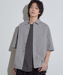 SLICK（スリック）の「【SLICK/スリック】Classic Mini Check Drawstring Shirt / クラシックミニチェックドローストリングシャツ/ オーバーサイズ（シャツ/ブラウス）」